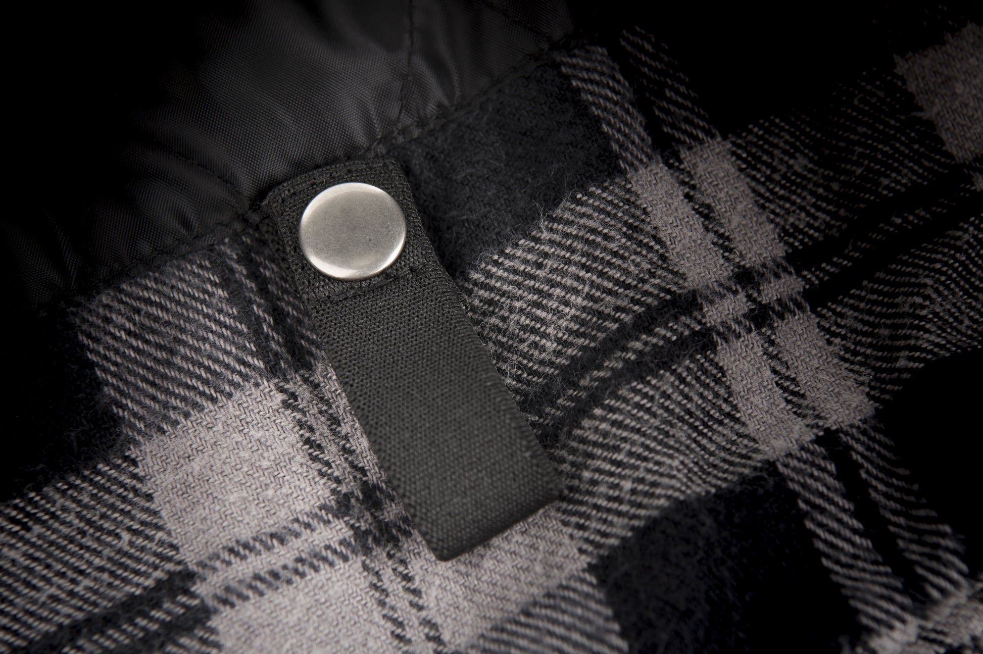 Marksman Flannel Black/Grey Md