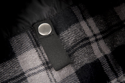 Marksman Flannel Black/Grey Sm