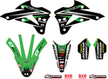 2014 Monster Energy Kawasaki Team Green Graphics/Trim Kit