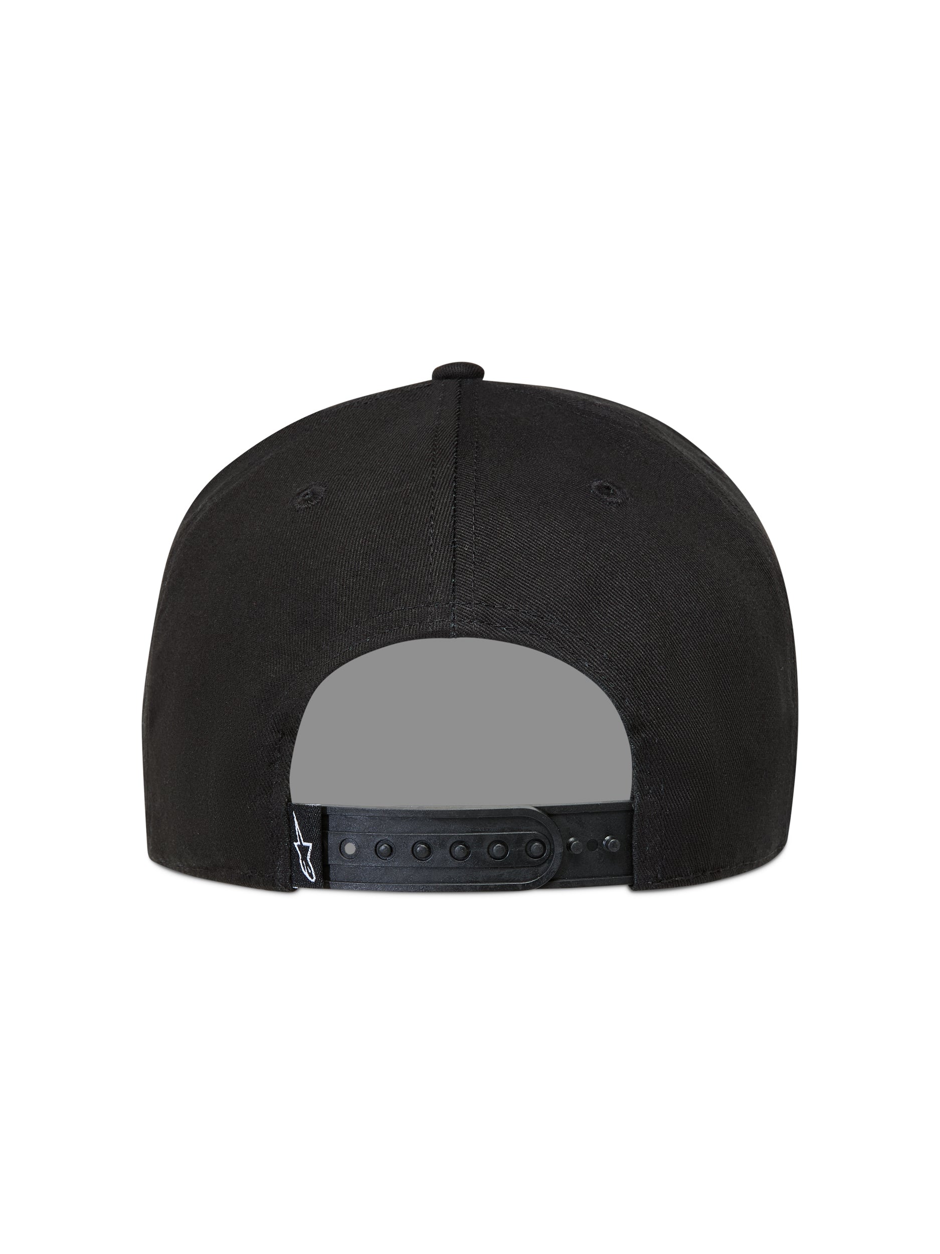 Label Snapback Hat Black