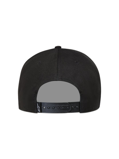 Label Snapback Hat Black