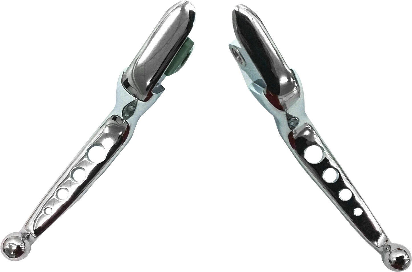 4 Hole Lever Set Chrome Softail 15 17 Cable