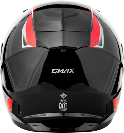 Ff 49 Syth Helmet Black/Red Md