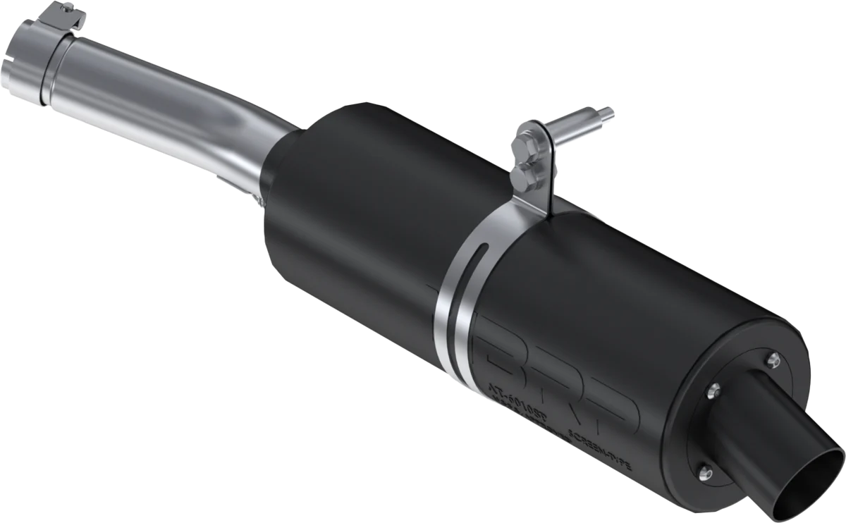 Single Slip On System W/ 4.25" Sport Muffler Blk