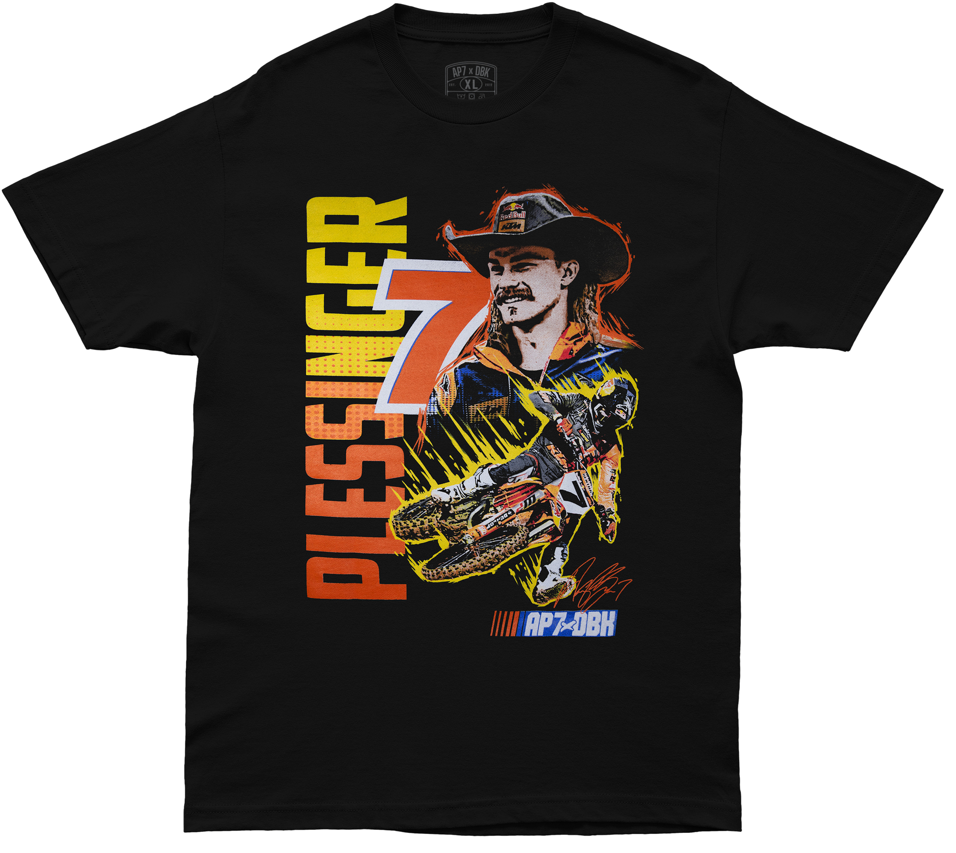 Speedway Tee Black 2x