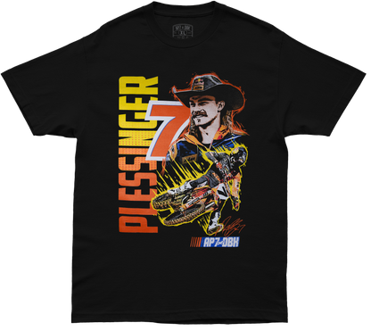 Speedway Tee Black 2x