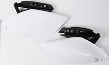 Side Panels White/Black