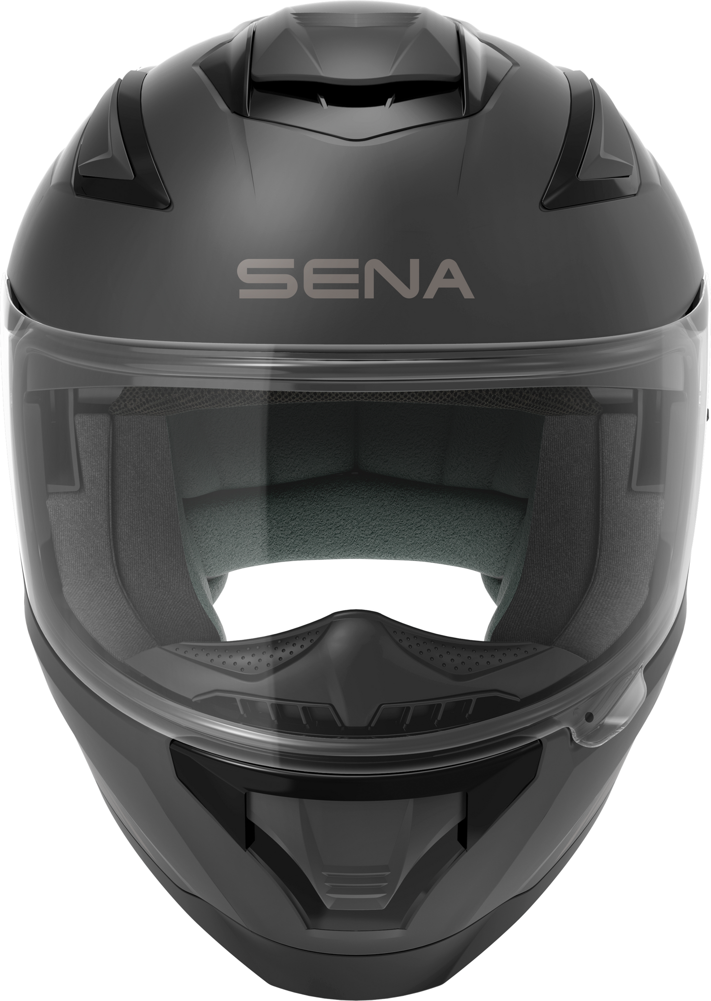 Stryker Full Face Helmet With Mesh Intercom Matte Black Md