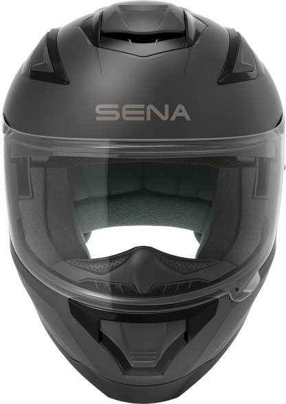 Stryker Full Face Helmet With Mesh Intercom Matte Black 2x