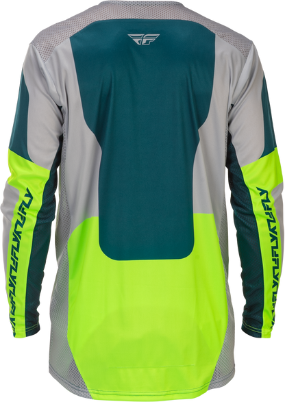 Lite Jersey Grey/Lime/Teal Xl