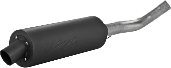 Single Slip On System W/ 4.25" Sport Muffler Blk