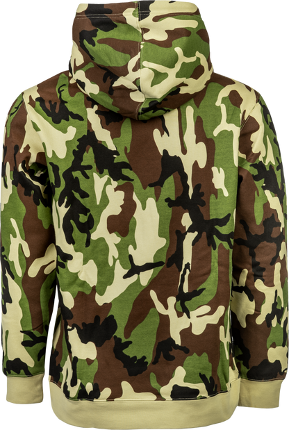 Fly Trademark Hoodie Army Camo Md