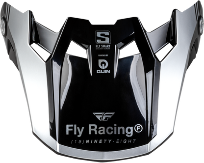 Formula S Carbon Legacy Visor Blue Carbon/Silver Yl/Sm