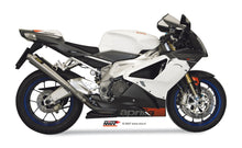 MIVV 2 Slip-on, X-cone Stainless Steel, Standard Exhaust For Aprilia RSV 1000 04-08, Tuono Fighter 1000 06-10