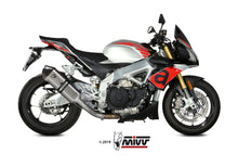MIVV Slip-on, Speed Edge Stainless Steel, Standard Exhaust For Aprilia Tuono V4 1100 2018-2020
