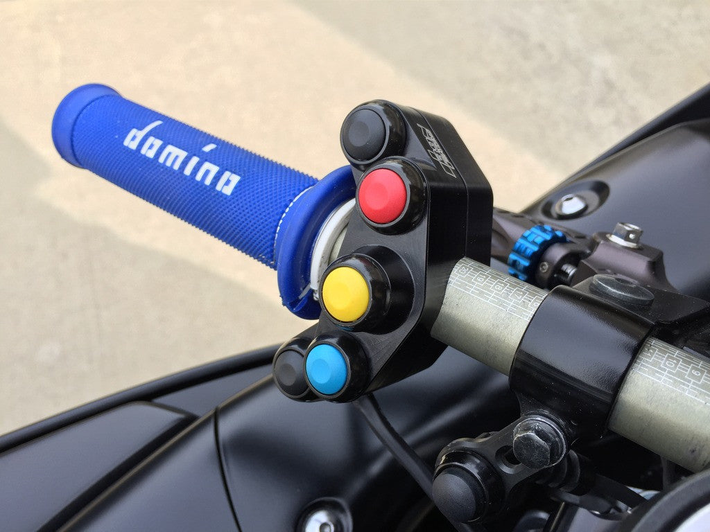 Domino Checkered MOTO GP Street Grips