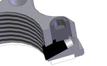 Gilles ACMA Aluminum Top Yoke Nut for Kawasaki, Suzuki, and Yamaha (M22x1.0)