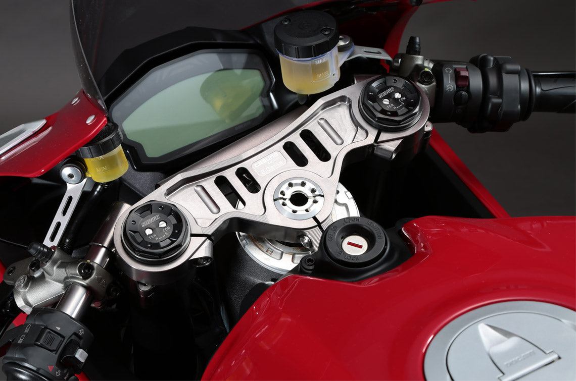 AELLA Top Triple Clamp - MotoGP Design for the Ducati Panigale - 53mm