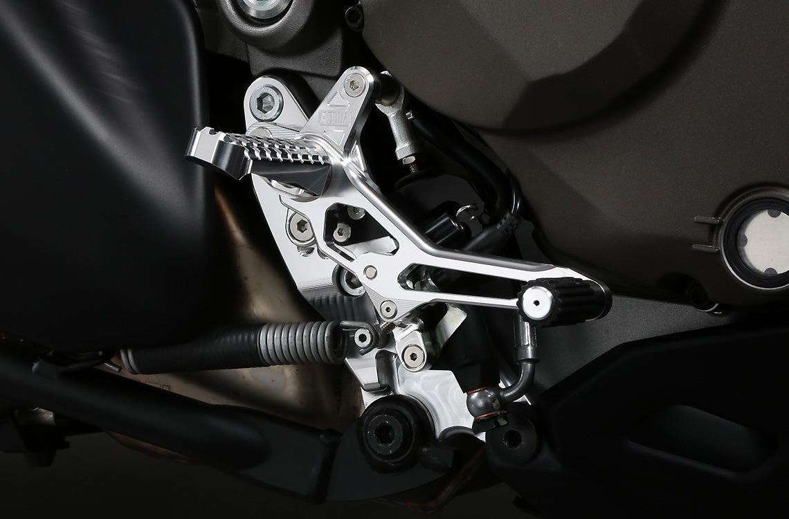 AELLA Riding Step Kit (Rearsets) for the Ducati Multistrada 1200 / 950 / DVT