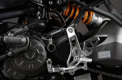 AELLA Riding Step Kit (Rearsets) for the Ducati Monster 1200 17+
