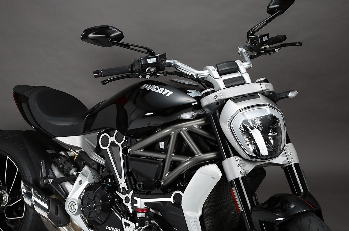 AELLA Aluminum Variable Handlebars for the Ducati Xdiavel