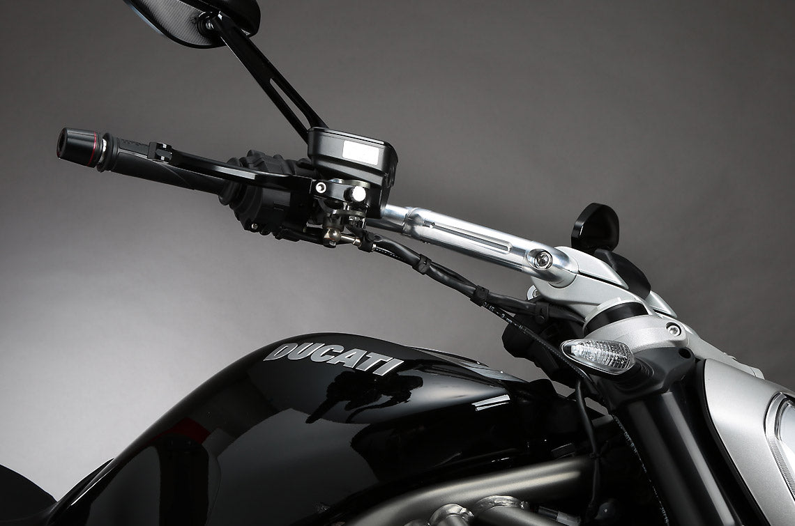 AELLA Aluminum Variable Handlebars for the Ducati Xdiavel