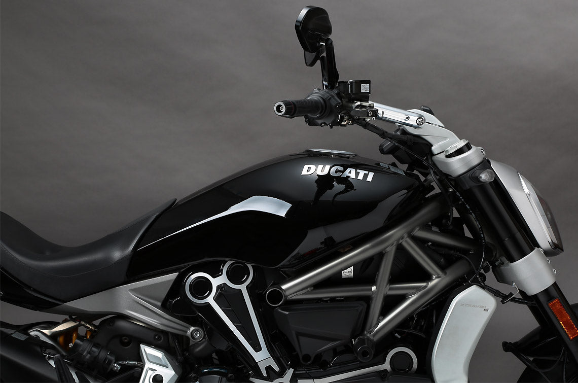 AELLA Aluminum Variable Handlebars for the Ducati Xdiavel