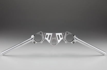 AELLA Upper Triple Clamp and Adjustable Handlebars for the Aprilia RS 660
