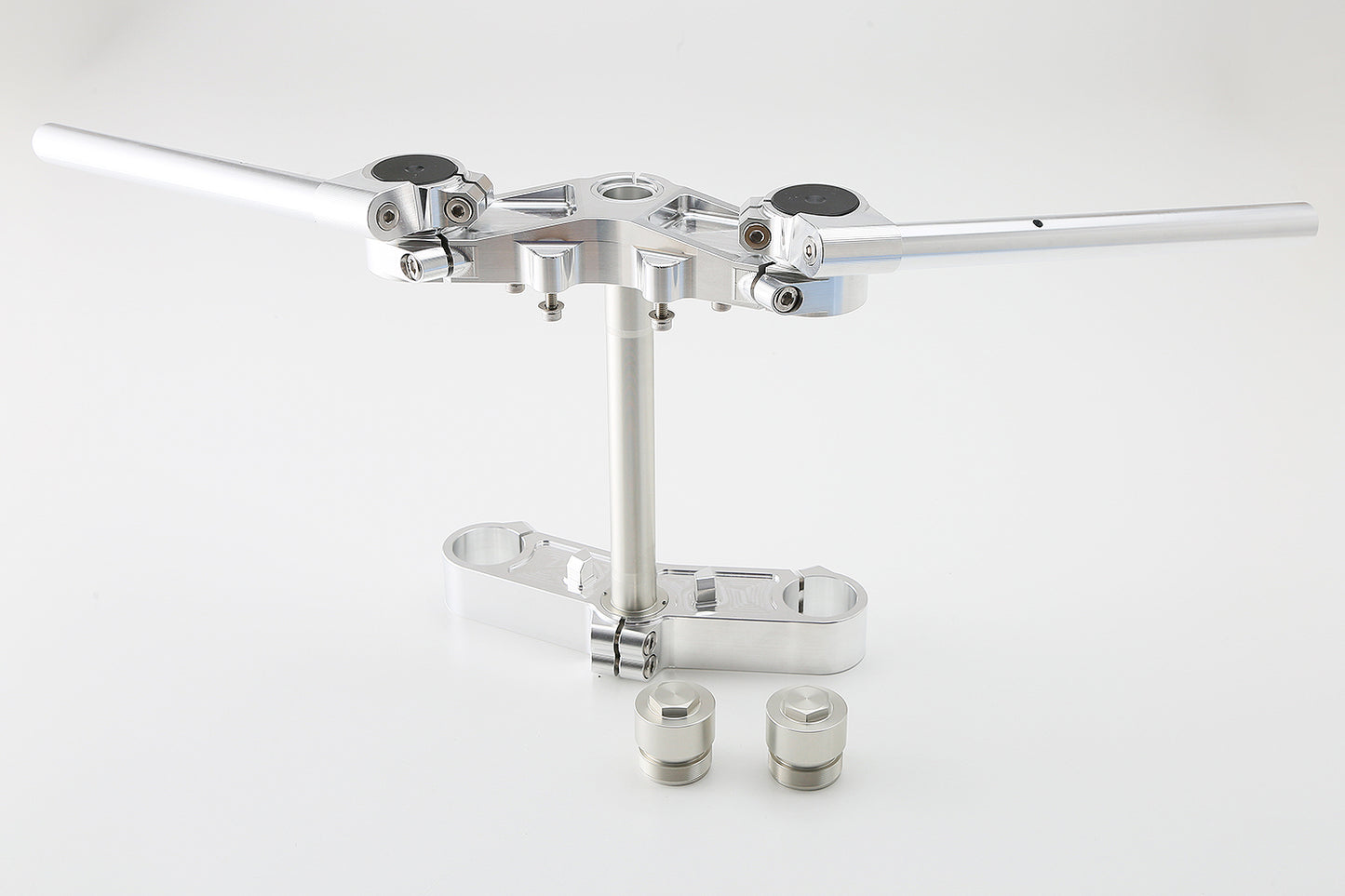 AELLA Complete Adjustable Triple Clamp and Adjustable Handlebars for the Royal Enfield Continental 650 GT