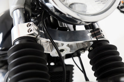 AELLA Complete Adjustable Triple Clamp and Adjustable Handlebars for the Royal Enfield Continental 650 GT