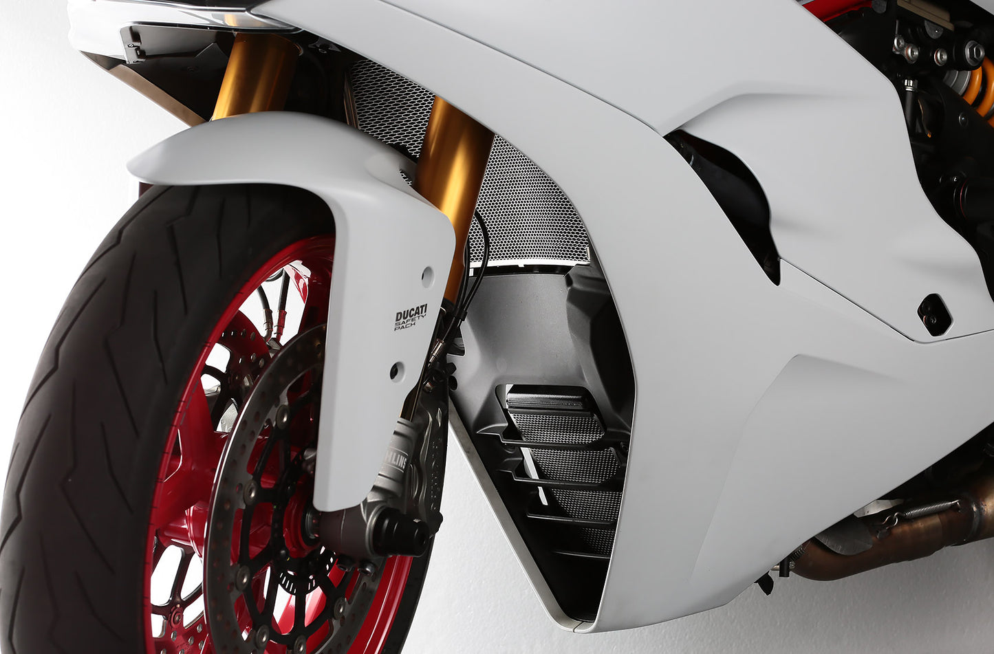 AELLA Radiator and Oil Cooler Guard Set for Ducati Supersport 939 / 950 - Black