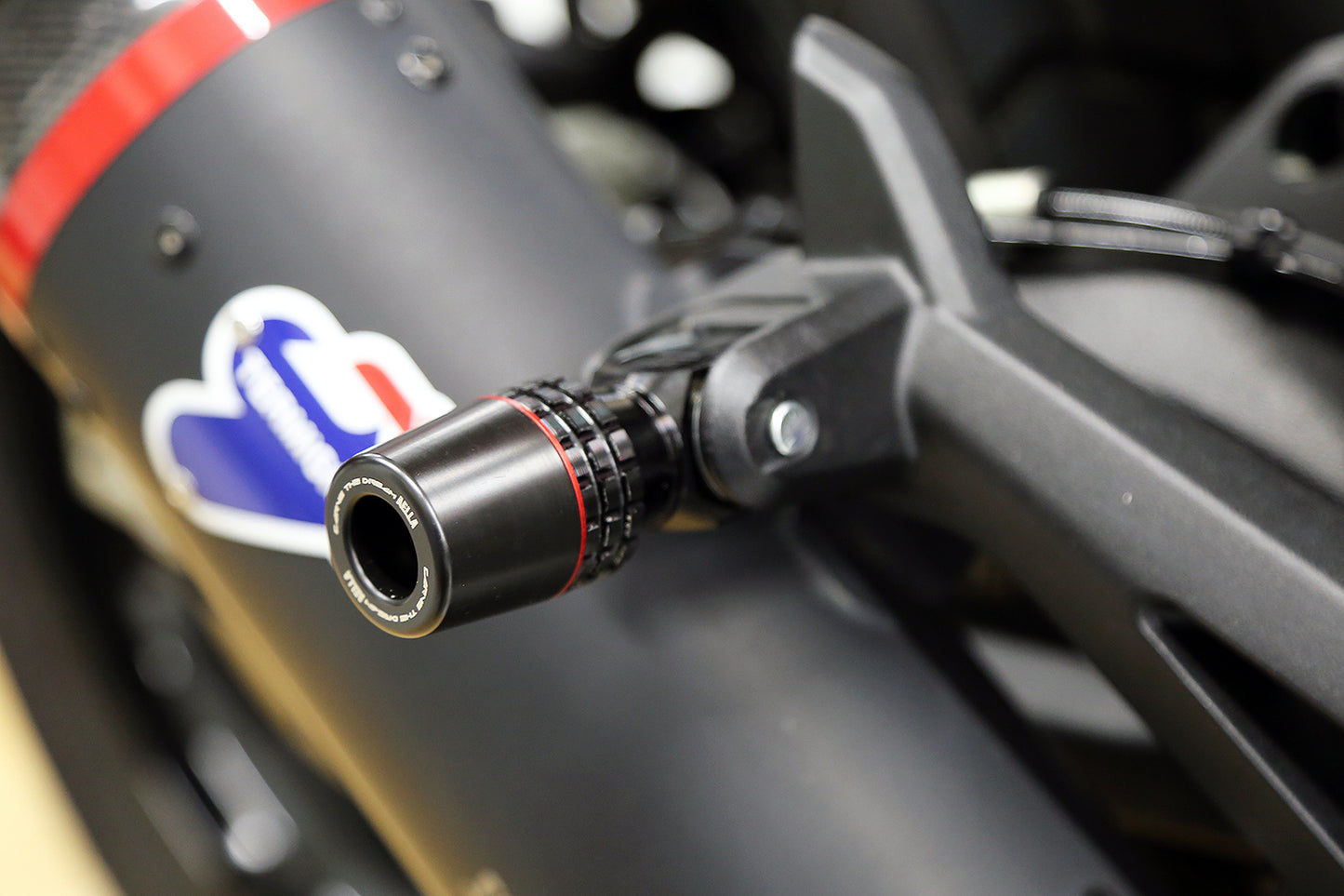 AELLA Rear Foot Peg Slider for Ducati Scrambler 800 (2023+) / Panigale V2 (2025+)