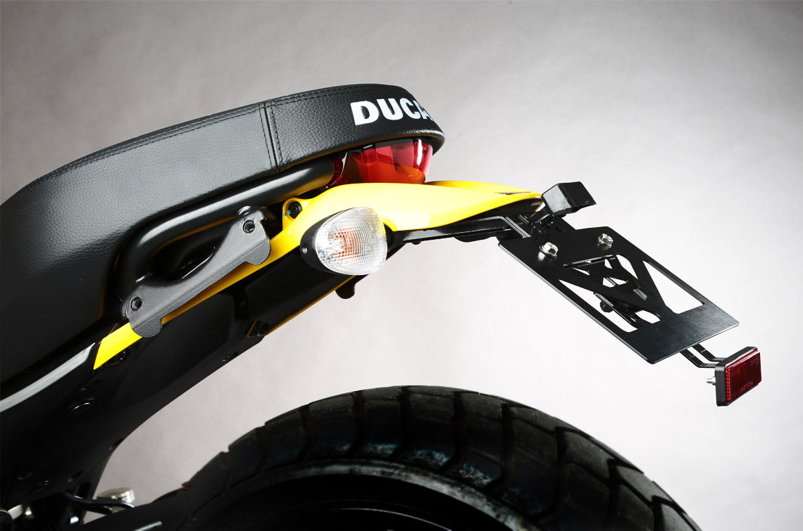 AELLA Short Number Plate Holder for the Ducati Scrambler 800 / Sixty2