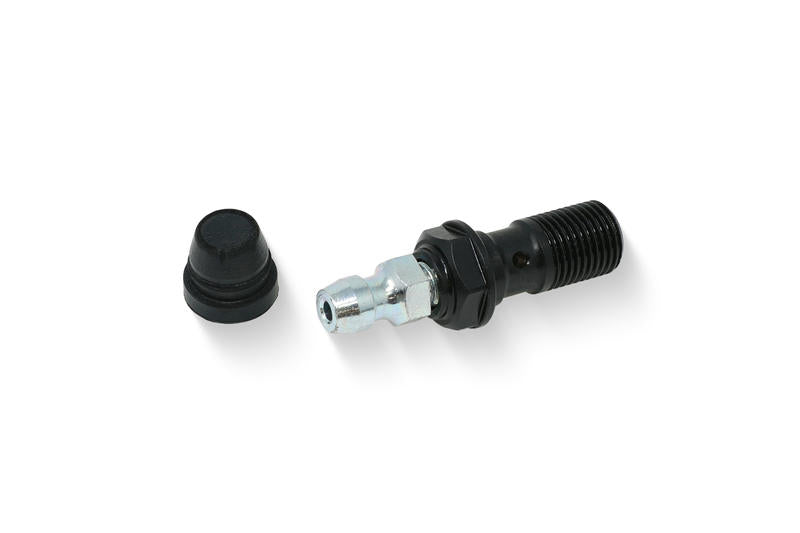 Spiegler Aluminum Banjo Bolt W/ Built in Bleeder - Clutch Slaves and Brake Calipers