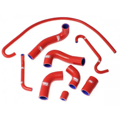 SamcoSport 9 Piece Full Silicone Coolant Hose Set For MV Agusta F4 1000 (2010-2018)