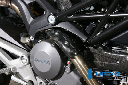 Ilmberger Carbon Exhaust Protection Manifold for the Ducati Monster 696 '08-09, Monster 796 '10-25, Monster 1100/S '08-14