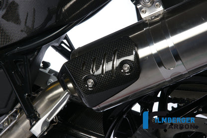 Ilmberger Carbon Silencer Protector (Set), Carbon for the BMW F 800 GT 2012-2024