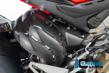 Ilmberger Carbon Exhaust Protection Set for the Ducati Panigale V4,V4 S '18-20 / V4 Racing '18-19 / Streetfighter V4 '20-22