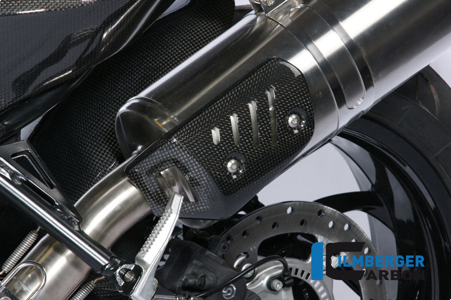 Ilmberger Carbon Front Silencer Protectror, Carbon for the BMW F 800 R 2009-2014