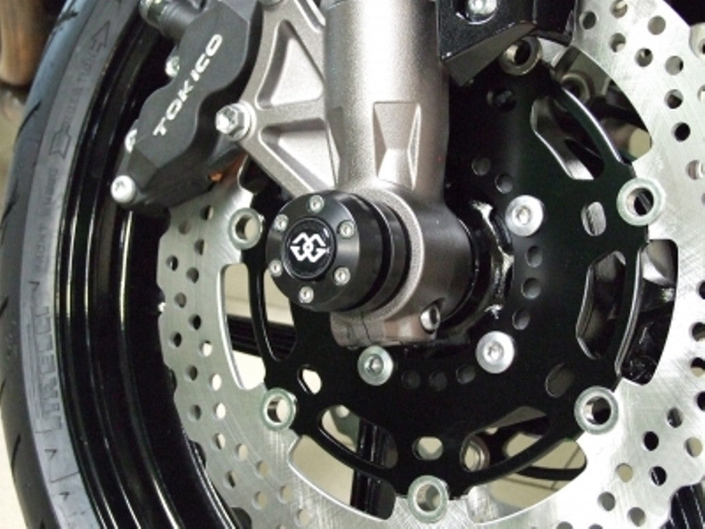 Gilles AP.GT Front Axle Protectors for the Ducati Hypermotard 796  Monster S4  and Monster 696