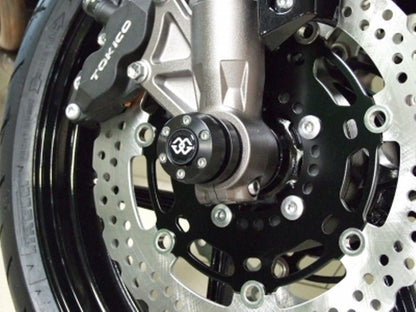 Gilles AP.GT Front Axle Protectors for the Ducati Hypermotard 796  Monster S4  and Monster 696