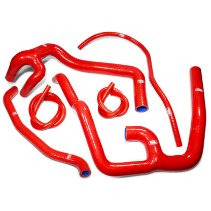 SamcoSport 6 Piece Silicone Coolant Hose Set For Aprilia RSV 1000 R (2004-08) - THERMOSTAT BYPASS
