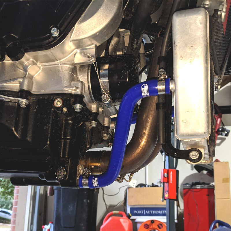 SamcoSport 2 Piece Silicone Oil Cooler Hose Set For Aprilia RSV4 / RR / RF/ Factory / 1100 / (2016+)