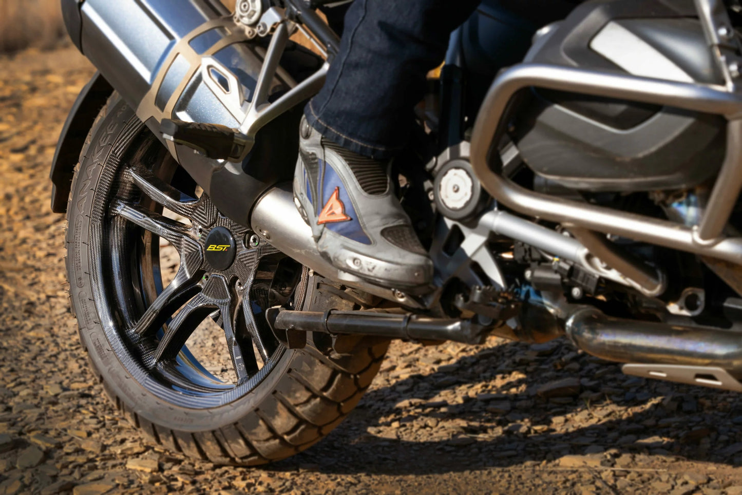 BST AV TEK 10 Spoke Carbon Fiber Front Wheel for the BMW R NineT (13-16) - 17 x 3.5
