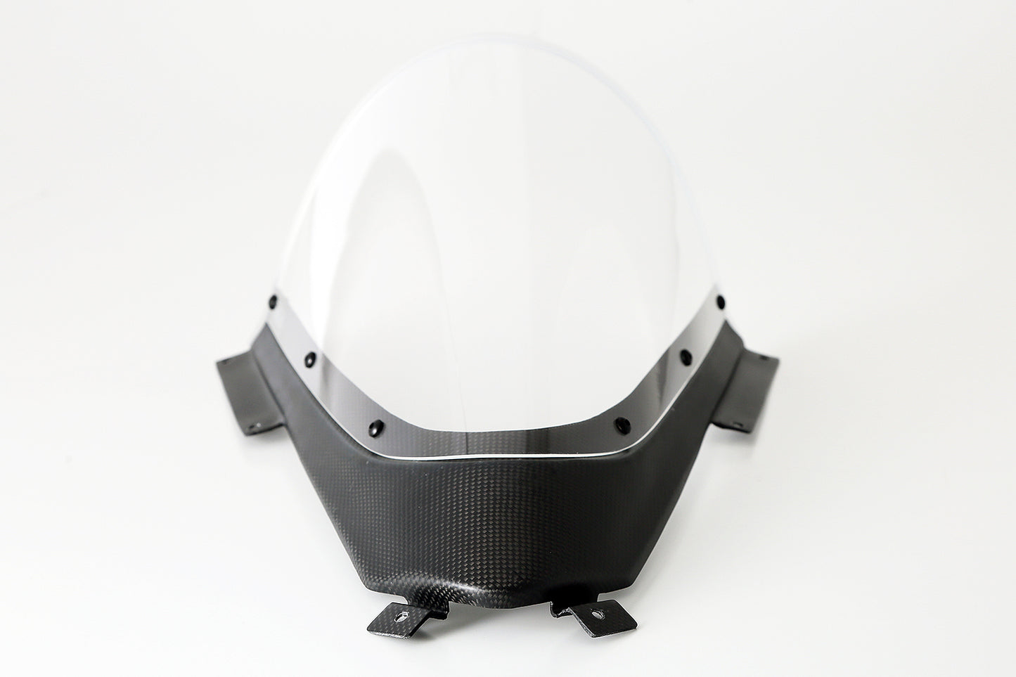 AELLA Carbon Fiber Trim Racing Windscreen For the Ducati Panigale V4 R (19-24) and V4 / S / SP (20-24)