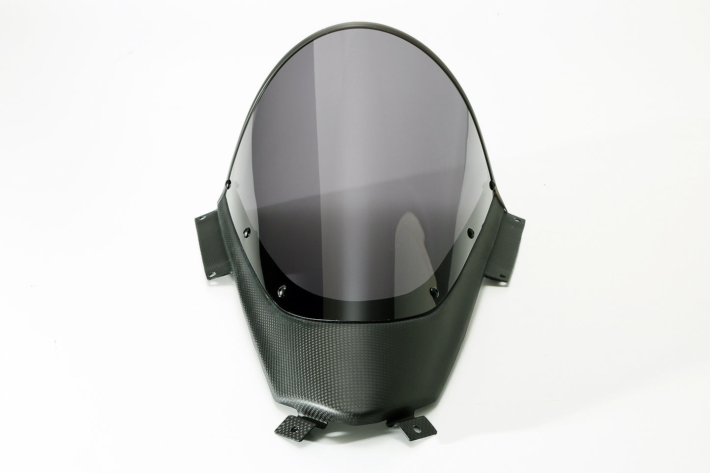 AELLA Carbon Fiber Trim Racing Windscreen For the Ducati Panigale V4 R (19-24) and V4 / S / SP (20-24)