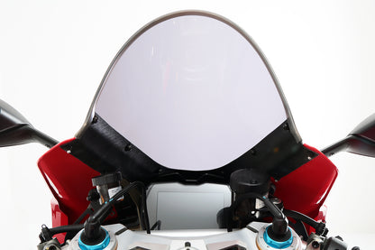 AELLA Carbon Fiber Trim Racing Windscreen For the Ducati Panigale V4 R (19-24) and V4 / S / SP (20-24)