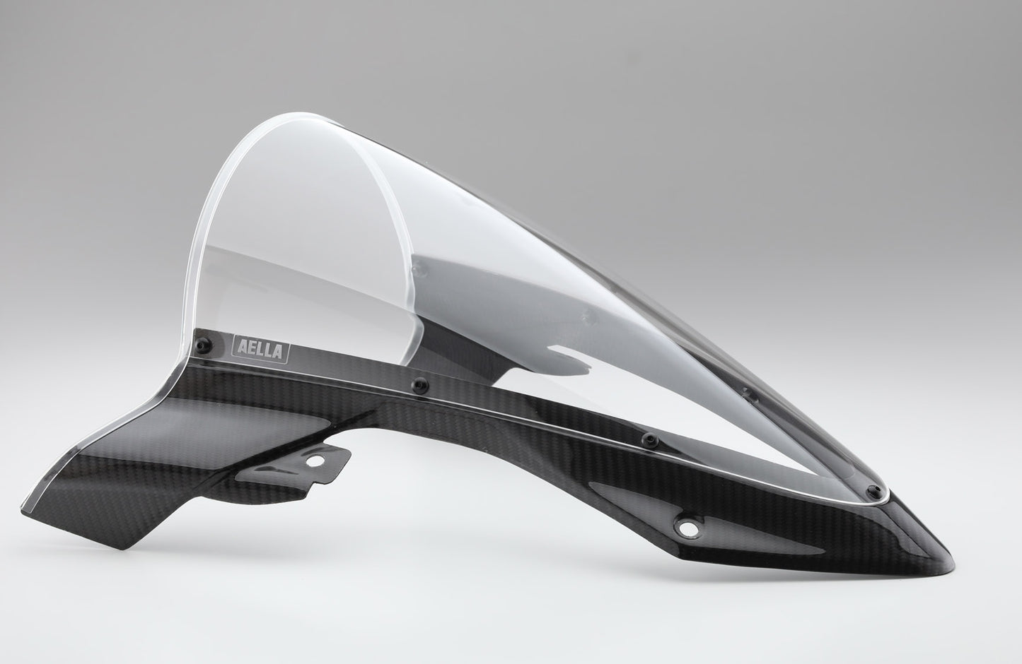 AELLA Carbon Fiber Trim Racing Windscreen For the BMW S1000RR (2019+) and M1000RR (21-22)