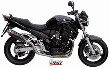 MIVV Slip-on, Oval Carbon, Alto/High up Exhaust For Suzuki Bandit 650 2005-2006