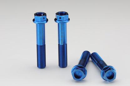 AELLA Titanium Caliper Bolts for Ducati and MV Agusta (M10x60 - pitch 1.25) - Kit of 4